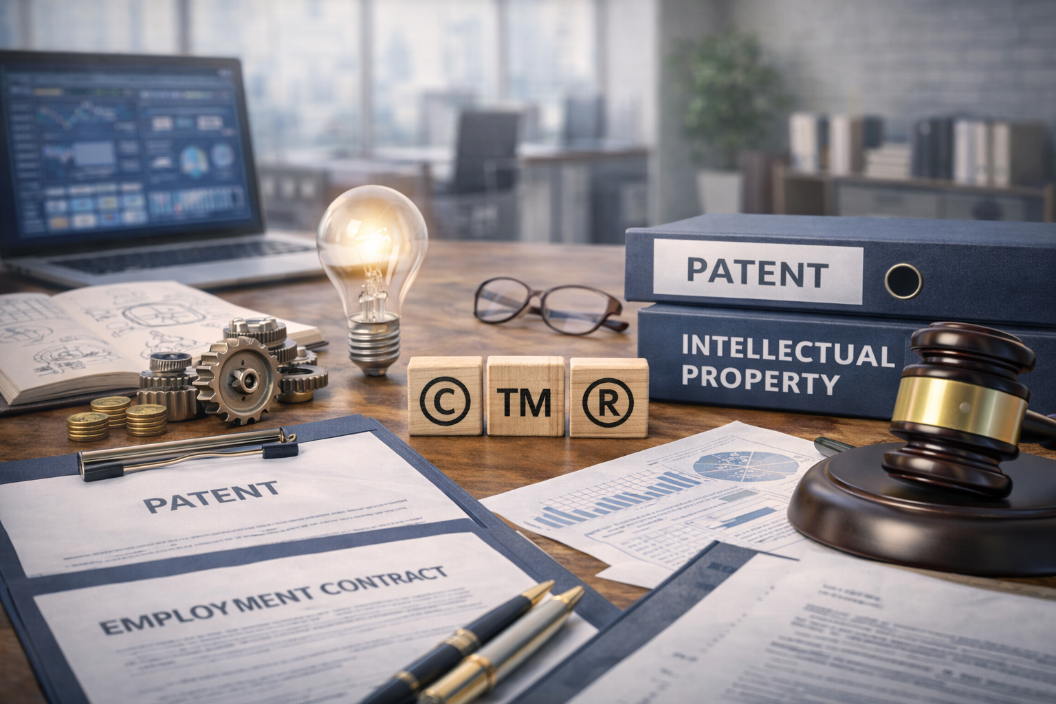 Intellectual property ownership in employment contexts